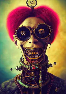 61 Steampunk Evil Clown