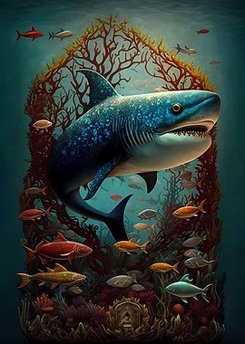 Shark Fairytale like