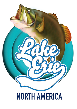 Lake Erie fishing logo