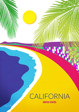 Travel Poster California