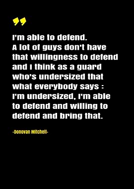 Donovan Mitchell Quotes