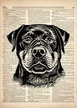 Rottweiler DOG art