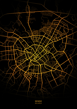 Minsk City Map