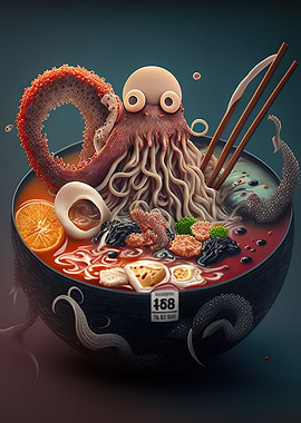 Octopus Ramen
