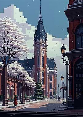 Harbin 02 Pixel art