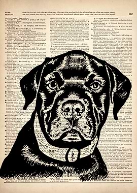Rottweiler DOG art