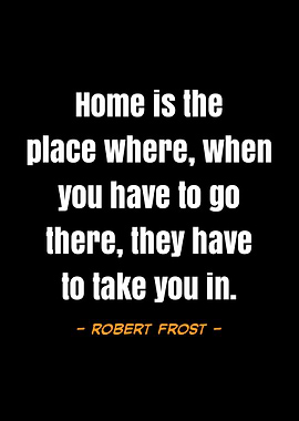 quote Robert frost
