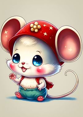 cute mouse chibi