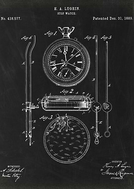 Stop Watch patent