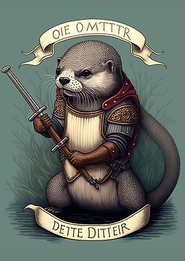Otter Warrior Chibi
