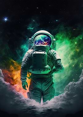 Astronaut in space