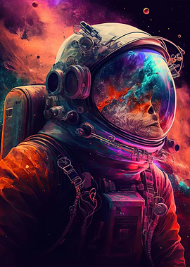 Astronaut in space