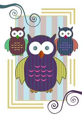 Striped Owls