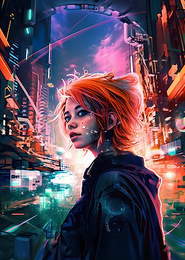 Cyberpunk Steampunk Neon