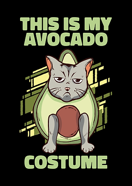 This Is My Avocado Costume
