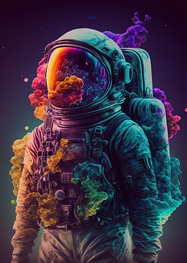 Astronaut in space