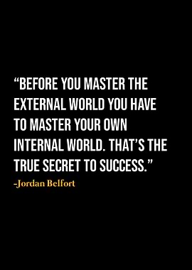 Jordan Belfort Quote