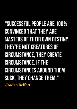 Jordan Belfort Quote