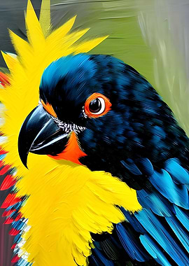 Black cockatoo Art