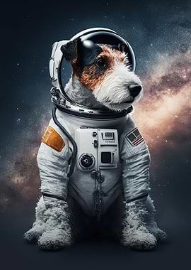 Astronaut Dog