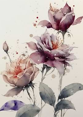 Flowers Watercolor