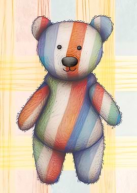 Rainbow Dreams Teddy Bear