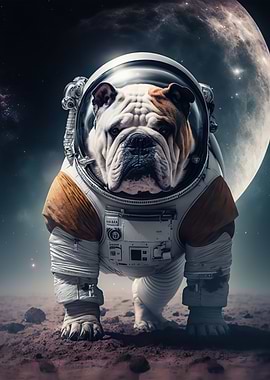 Astronaut Dog