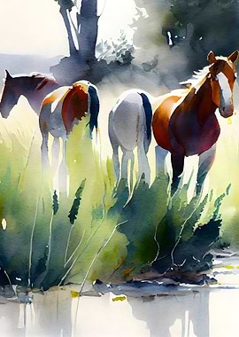 Serene Meadows Horse