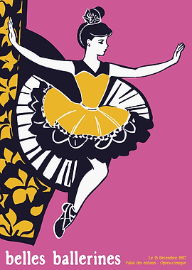 Belles Ballerine Poster