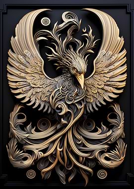 God Phoenix Art Deco