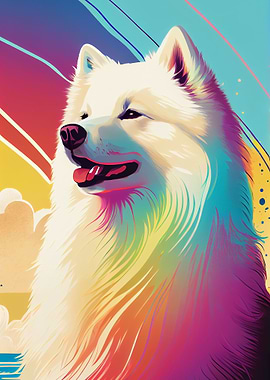 Samoyed Color Dog