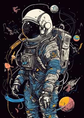 Illustration Astronaut