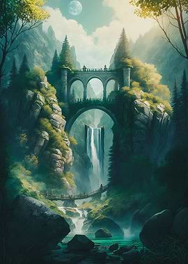 castle in the forest