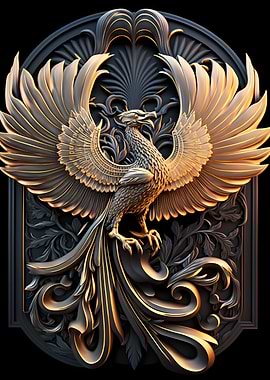 King Phoenix Art Deco