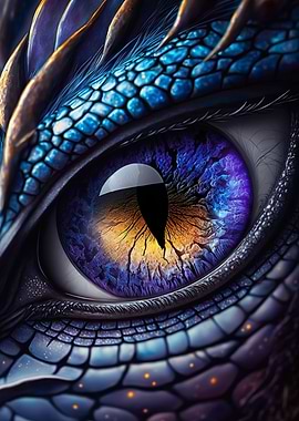 Blue Dragon Eye