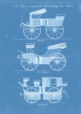 Vintage wagon carriage