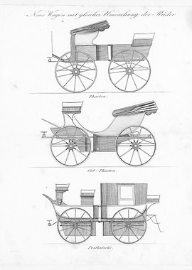 Vintage wagon carriage
