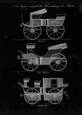 Vintage wagon carriage