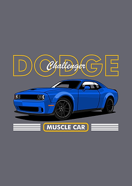 Challenger SRT Muscle Car