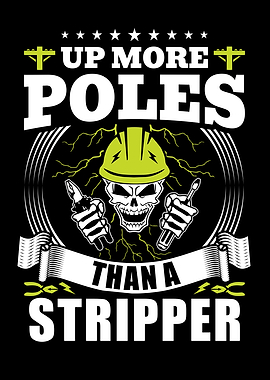 Funny Electrician Poles