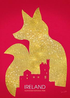 Irish National Park Fox