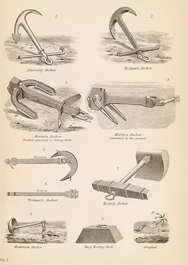 Ancient anchors poster