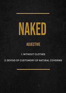 Naked definition