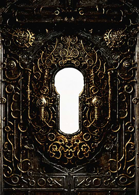 Keyhole old antique gothic