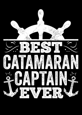 Vintage Catamaran Captain