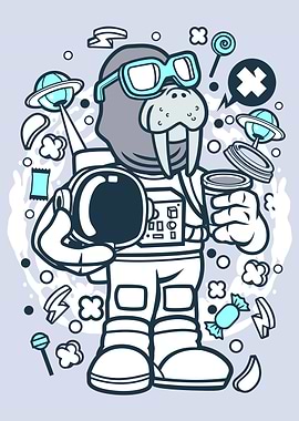 Cartoon Illustration 472