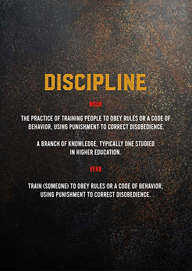 discipline