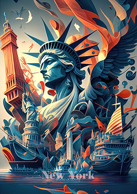 New York Statue of Liberty