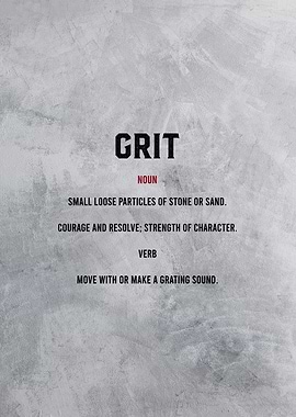 grit