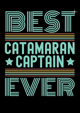 Catamaran Captain Retro